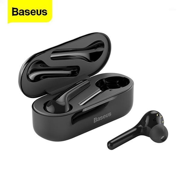 

baseus w07 bluetooth earphone stereo true wireless sports noise reduction wireless bluetooth 5.0 with mic1