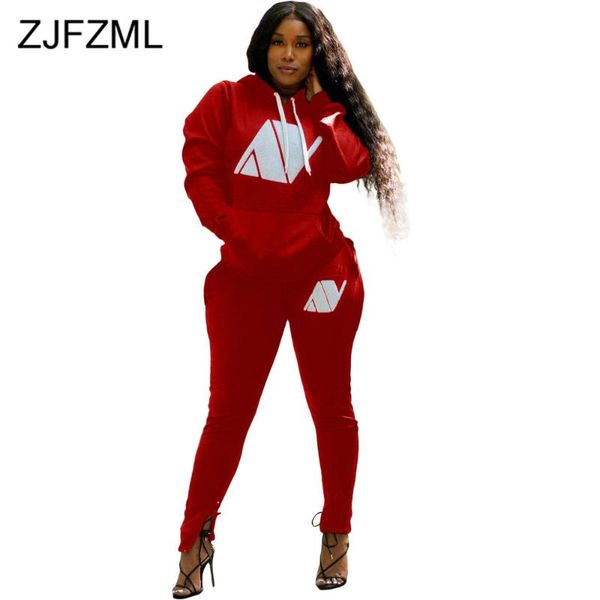 

casual tracksuit women 2 pieces sets hooded sweatshirts women's clothes pullover hoodies split pants pockets geometry print sets, Gray