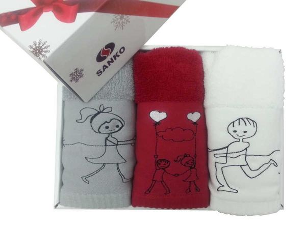 

maisonette valentine's day towel sets-3 different version-quality and stylish-your love certain edin