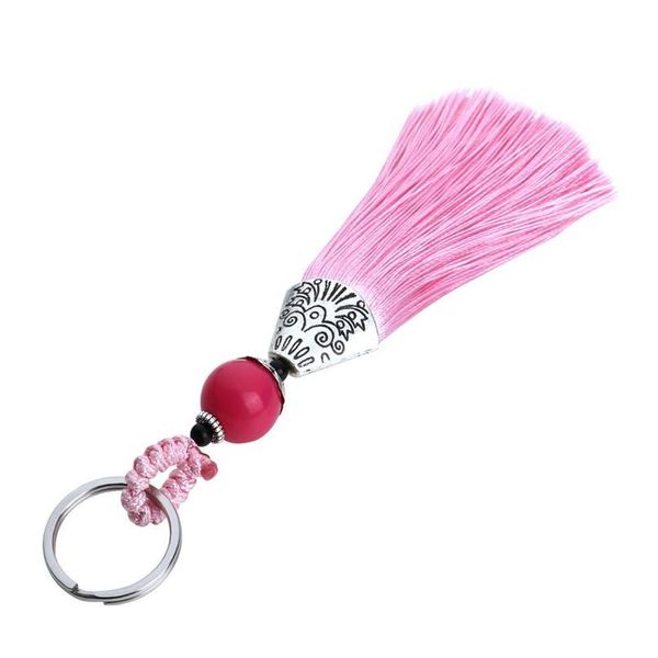 

louleur 20pcs/lot 2m stainless steel flat keyring key chains round split metal key rings keychain ring for bag key acc qyluqo