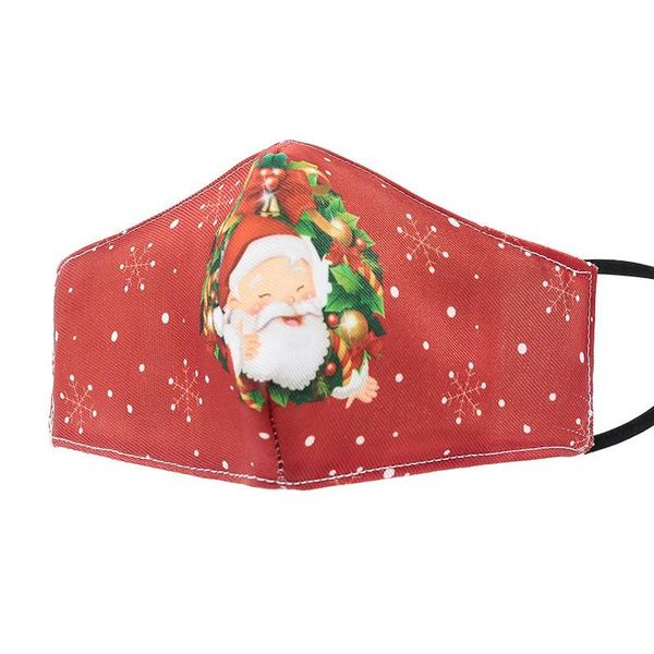 

рождественские маски хлопчатобумажные ткани печатающие многоразовые моющиеся дышащими крышками лица faceyasks для женщин мужчины праздничные