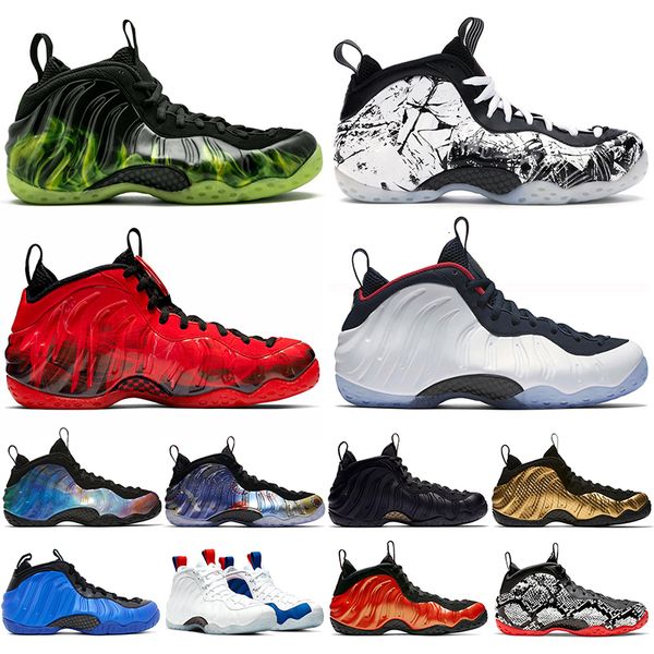 

2021 new arrivals penny hardaway shoes foams one pro sneakers mens basketball shoes paranorman volt vandalized olympic trainers, White;red