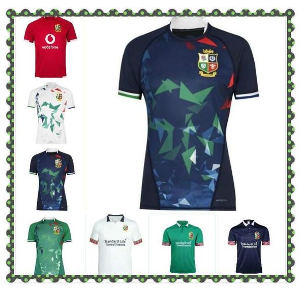 

2020 2021 british and irish navy green white lions rugby shirt international league jersey national team lions jerseys, Black;yellow