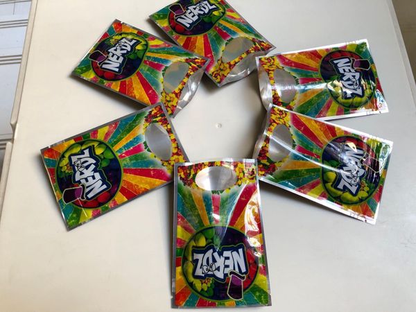 

nerdz candy bags rainbow california 3.5g edibles packaging mylar bags wmtgud jjxh