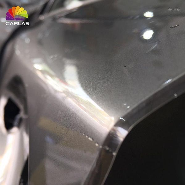 

carlas self adhesive transparent film glossy car ppf paint protection automotive film self healing soft1