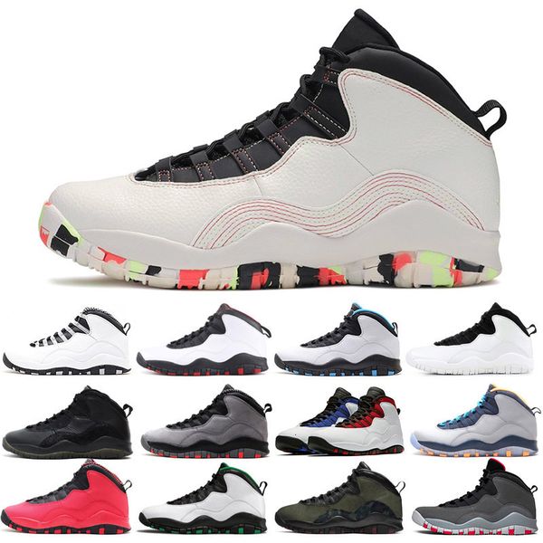

fashion 10 10s men basketball shoes ember glow desert camo im back mens outdoor breathable sneakers sports shoes size 40-47, White;red