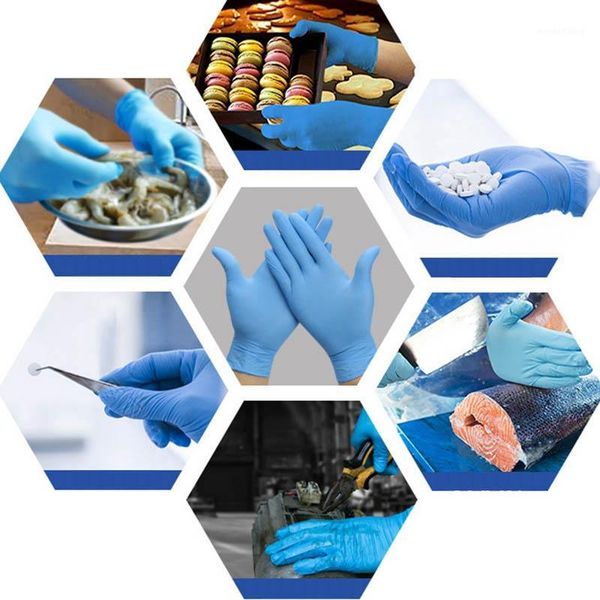 

150pcs blue disposable gloves garden gloves for household cleaning general1
