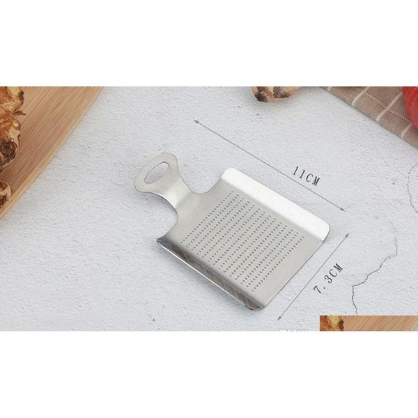 

kitchen gadgets stainless steel ginger press crusher mini garlic grater slicer wasabi chopper cutter cooking jlldwp jjxh