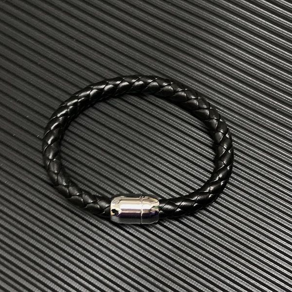 

браслет новый черный (мужская) кожаная рука ювелирные изделия простой классический браслет фабрика прямой браслет новый сайт legit wmtsyd