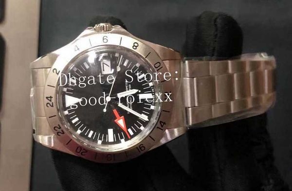 

men wristwatches vintage for men watch explorer bp factory automatic 2813 men's bpf 1655 date anniversary 1675 calendar sport 16570 ant, Slivery;brown