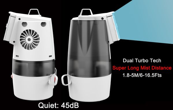 

new 2 in 1 cooling fan and home humidifier no water pour out