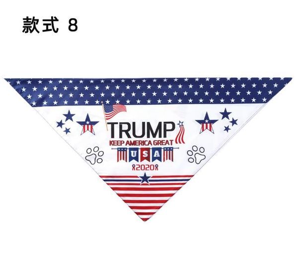 

pet шейного шарф нас президентских выборов trump байдена треугольник шарф c собака бандана нагрудники шарф воротник pet слюна полотенце bbyf, Black