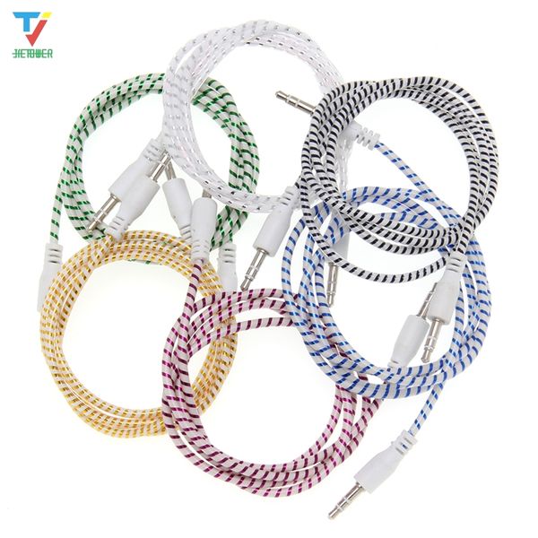 

jack 3.5 car aux cable male to male 3.5mm audio cable 1m 3ft for iphone tablet headphone