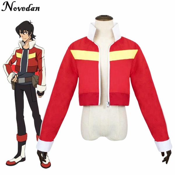 

anime costumes voltron cosplay jacket lance voltron legendary defender of the universe anime keith kogane akira cosplay costume jacket coat, Black