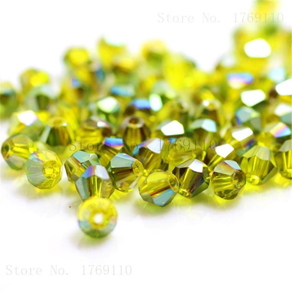 

isywaka light coffee ab 100pcs 4mm crystal bead bicone stone jewelry findings tassel lariat earring glass quartz accessories jllbdz