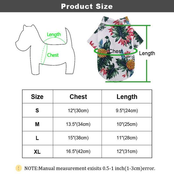 

spring summer dog clothes for small medium dogs cats cotton printed pet puppy chihuahua clothing pug yorkshire t-shir bbyhcs