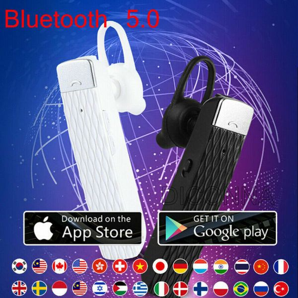 

33 языки умный переводчик мгновенная голосовая речь перевод bluetooth гарнитура