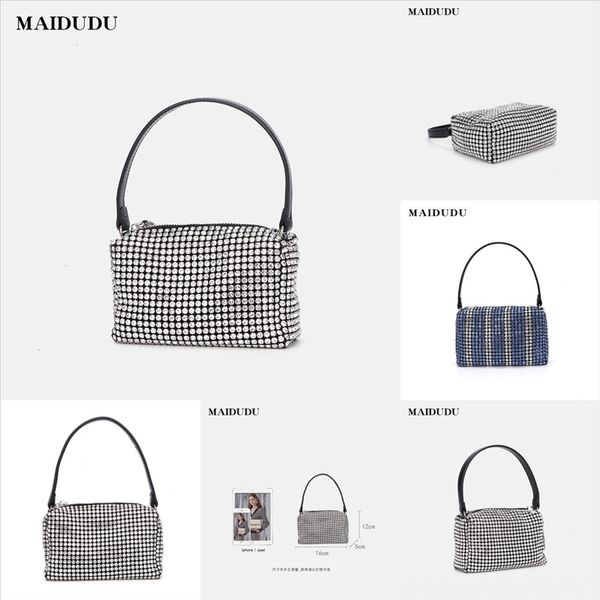 

urs0c built-in handbag high-quality compartment lady new handbag kit to sew designer shoulder fashionable bag with lychee pattern