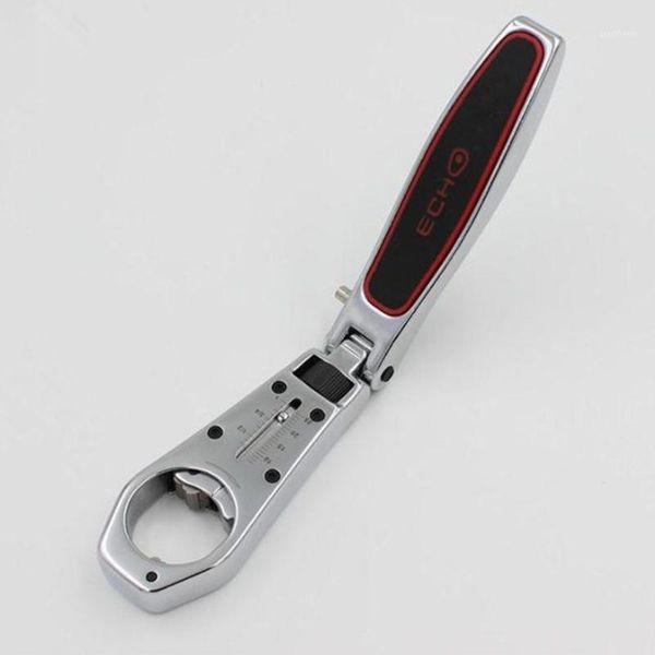 

thgs new multi-function quick wrench folding 180 degree multi-purpose ratchet fastening adjustable wrench efficient hand tools1