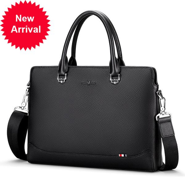 

male leather purse, new casual shoulder for men, laptravel bag