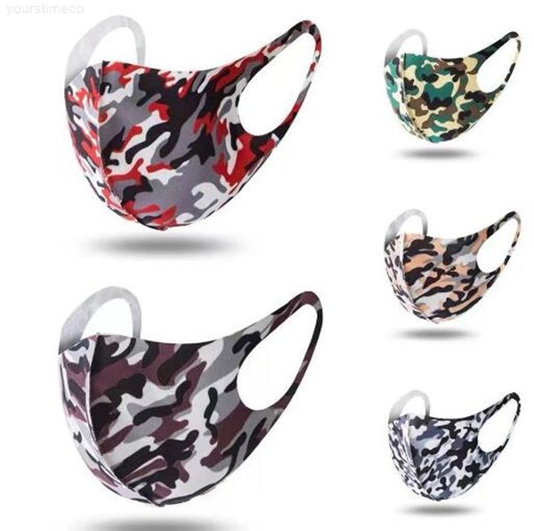 

mouth leopard camouflage face anti-dust wind washable breathable outdoor cyling bicycle protective mask party masks