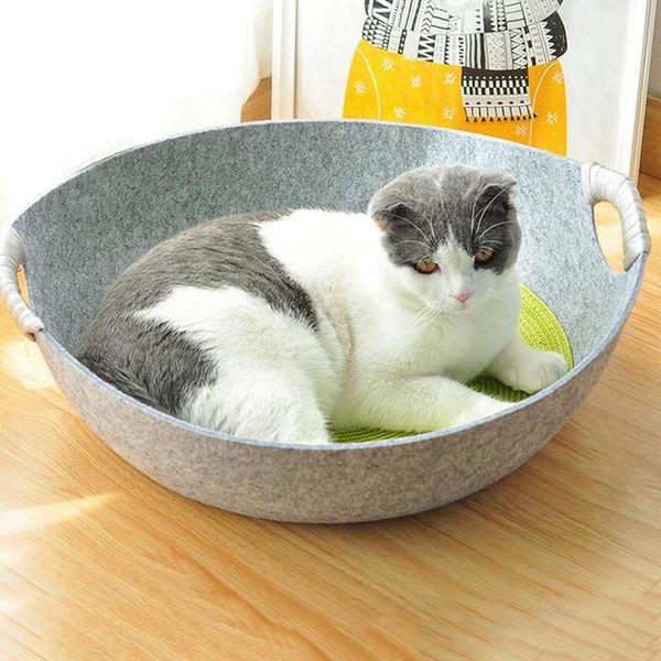 

pet cat dog house kennel puppy cave sleeping bag bed mat pad warm nest