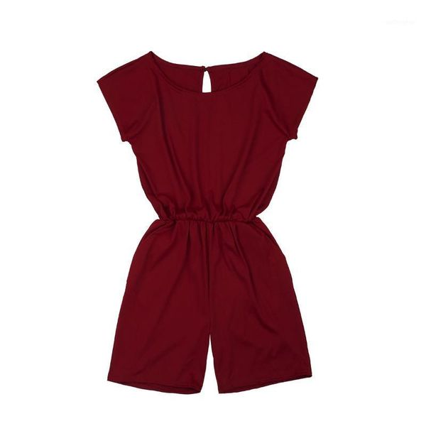 

women's off shoulder playsuit bodycon short sleeve jumpsuit solid color playsuits trousers1, Black;white