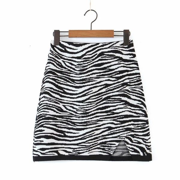 

2021 new arrival fashion storm mesh the leopard line knee-length empire ms women's skirts skirt e63z, Black