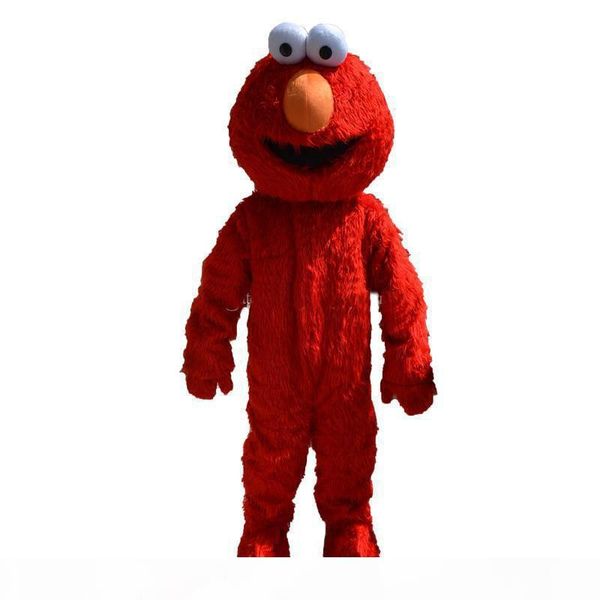 

2019 factory direct sale professional make elmo mascot costume size elmo mascot costume ing, Red;yellow