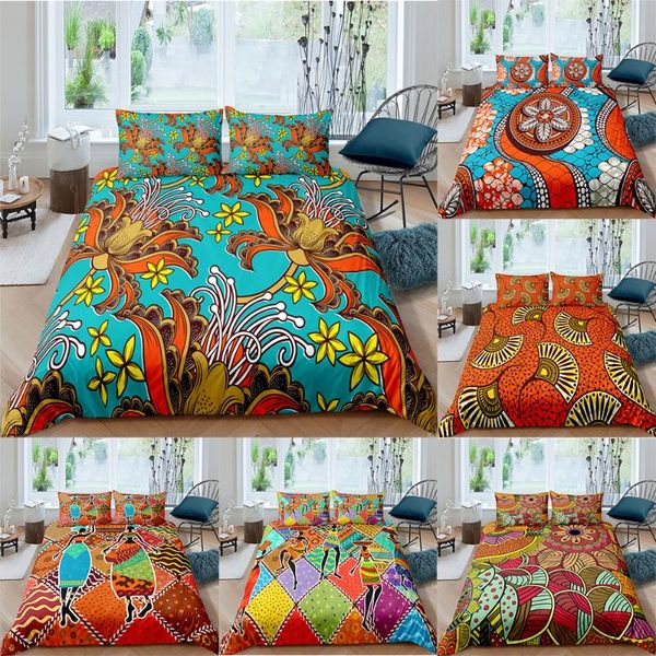 

bedding sets zeimon african set floral duvet cover vintage bed linen ethnic kids bedclothes girl boys home textiles