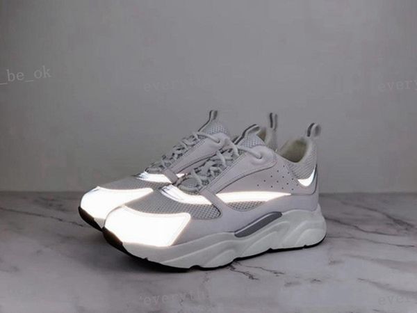 

the latest high-quality sneakers b2 canvas men's shoes brand 3m fashion ladies casual shoe, Black