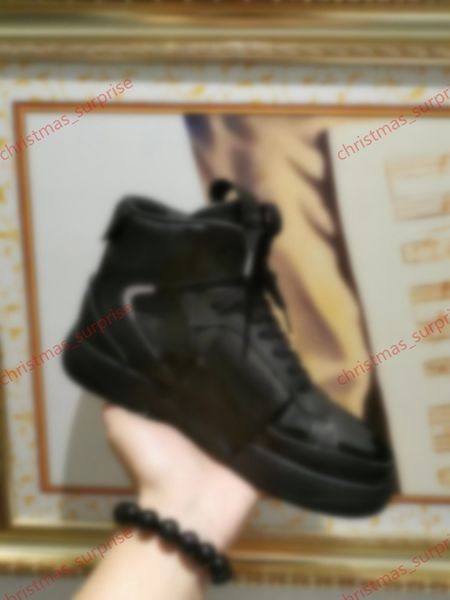 

2020 casual shoes for women men triple white red black dark blue stripe walking leather skateboard shoe