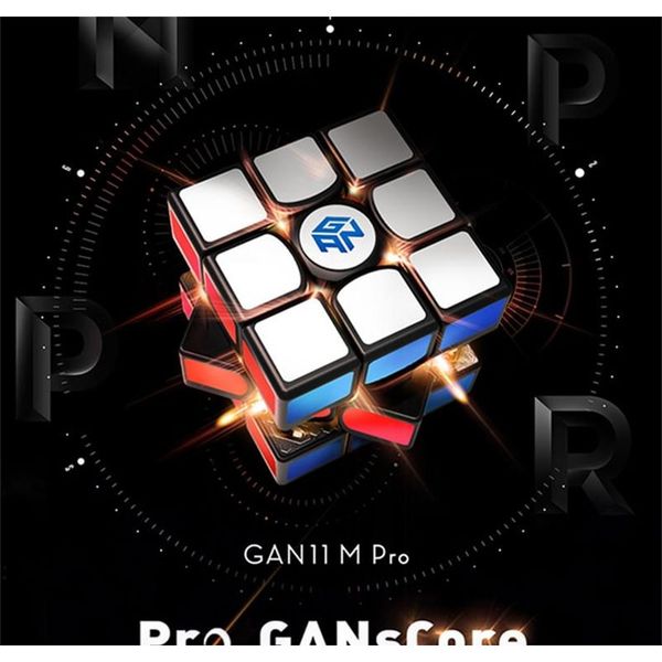 

gan 11 m pro 3x3x3 magnetic magic speed ​​ганс куб профессиональные магниты головоломка кубики gan11 m pro игрушка для детей детского gan11m, Black;red