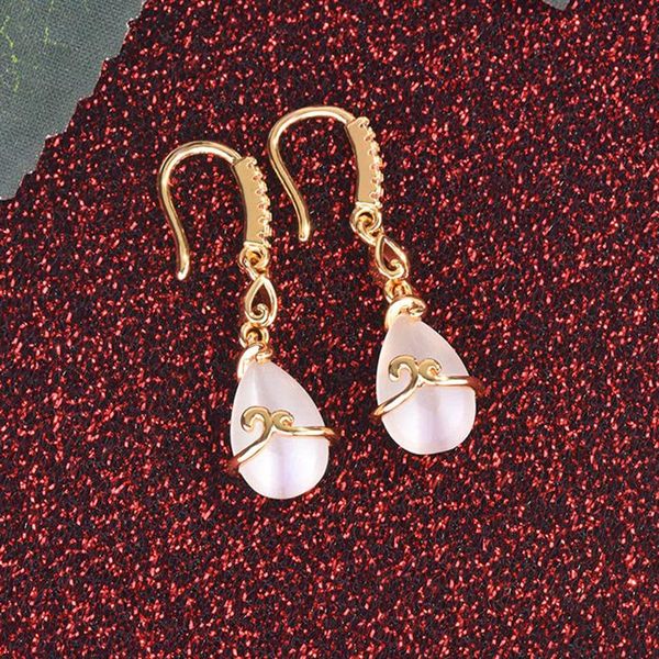 

Aretes De Mujer Earrings for Women Stainless Steel Bijoux Femme Orecchini Oorbellen Gold Color 925 Jewelry Garnet Earring Women, Silver
