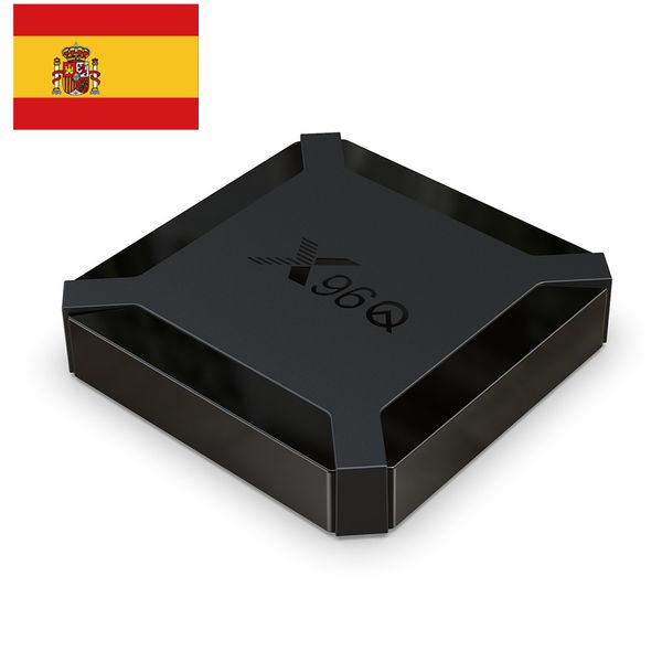 Корабль из Испании X96Q TV Box Allwinner H313 Quad Android 10 OS 1GB 8GB 2GB 16 ГБ