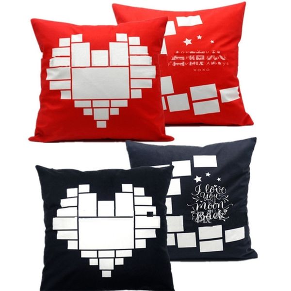 

40*40cm easter cushion cover sublimation blank pillow cases diy p print pillowcase thermal heat transfer party decoration h11901
