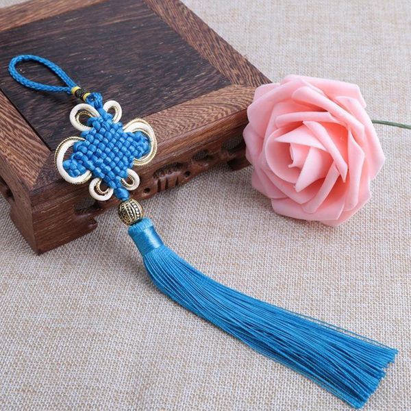

10pcs multicolor chinese knot tassel pend diy jewelry accessories home textile curtain garment sewing macrame decoration pendant h jllque