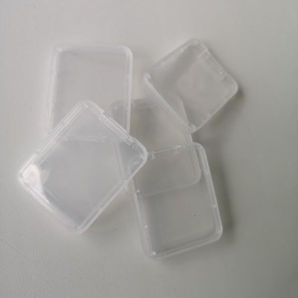 

memory box protection case shatter container boxs cf card tool plastic transparent storage easy to carry christmasfwzj