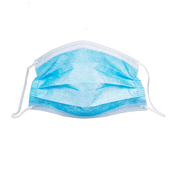 

pieces meltblown of protective disposable three-layer 50 dust masks