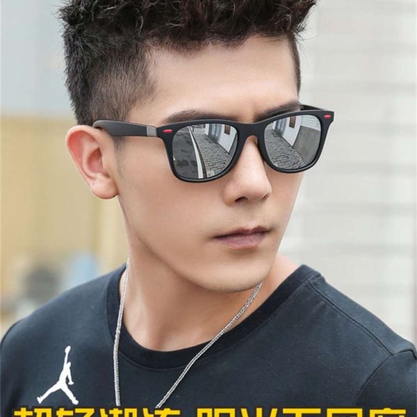 

new sunglasses men's glasses polarized 2020 sunglasses women's trend driver's eyes 2019, White;black