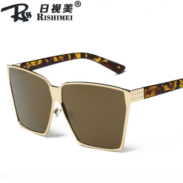 

2019 new trend popular men and women's fashion sunglasses, White;black
