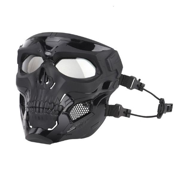 

tactical outdoor breathable hunting shooting skull mask army full face safety airsoft paintball masks 2 nuwqx