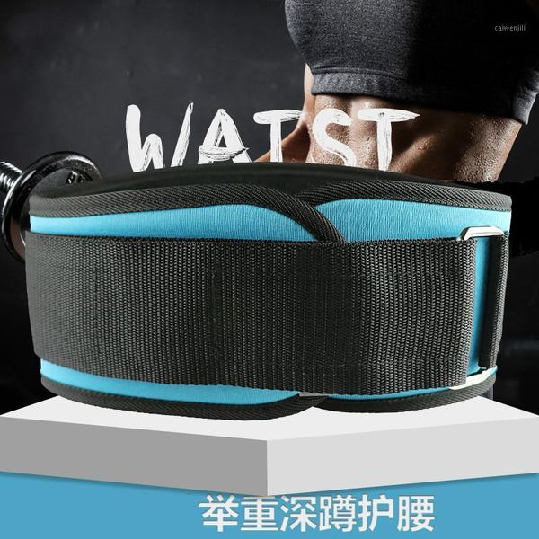 

1 pcs men women waist support nylon fitness weightlifting belt sports waist abdomen guards squat training belt fitness support1, Black;gray