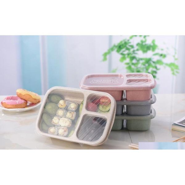 

natural rice husk wheat straw lunch box food grade pp lunch box school bowls fast food s jllknq dh_garden