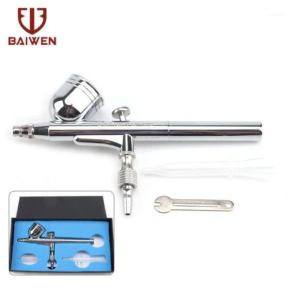 

double action spray gun trigger airbrush set 0.2mm 0.3mm 0.5mm gravity feed airbrush spray gun kit for nail tool tattoo art tool1