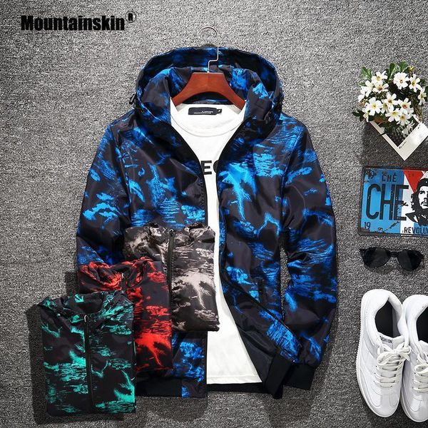 

mountainskin 2020 new jackets mens camouflage pilot bomber jacket male fashion baseball hip hop coats coat brand clothing sa7511, Black;brown
