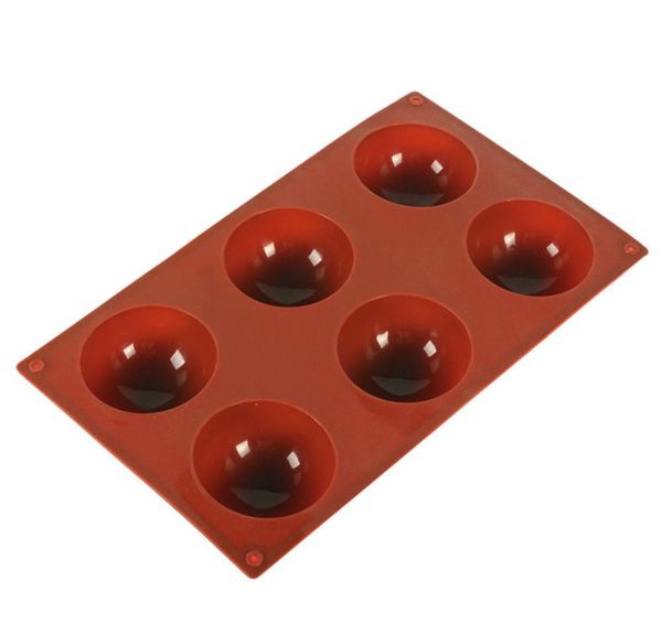 

half ball sphere sile cake mold muffin chocolate cookie baking mould pan tools kitchen bbyvlk garden2010