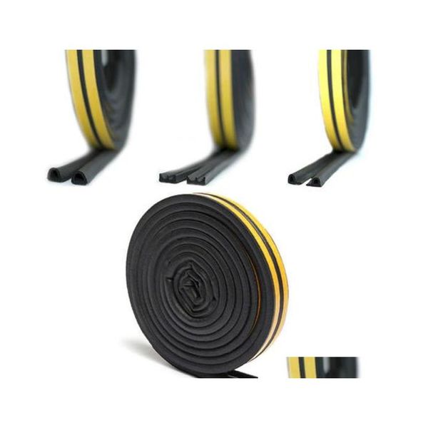 

draught excluder self adhesive rubber door window seal strip roll foam 0ltsf