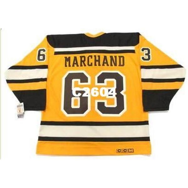 

mens #63 brad marchand boston bruins 2010 ccm vintage "winter classic" hockey jersey or custom any name or number retro jersey, Black