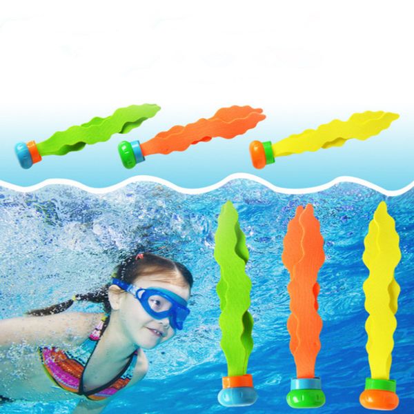 

new 3pcs summer toys seaweed diving toy water pool games child underwater diving sports parent-child gifts for kid summer toy q1217